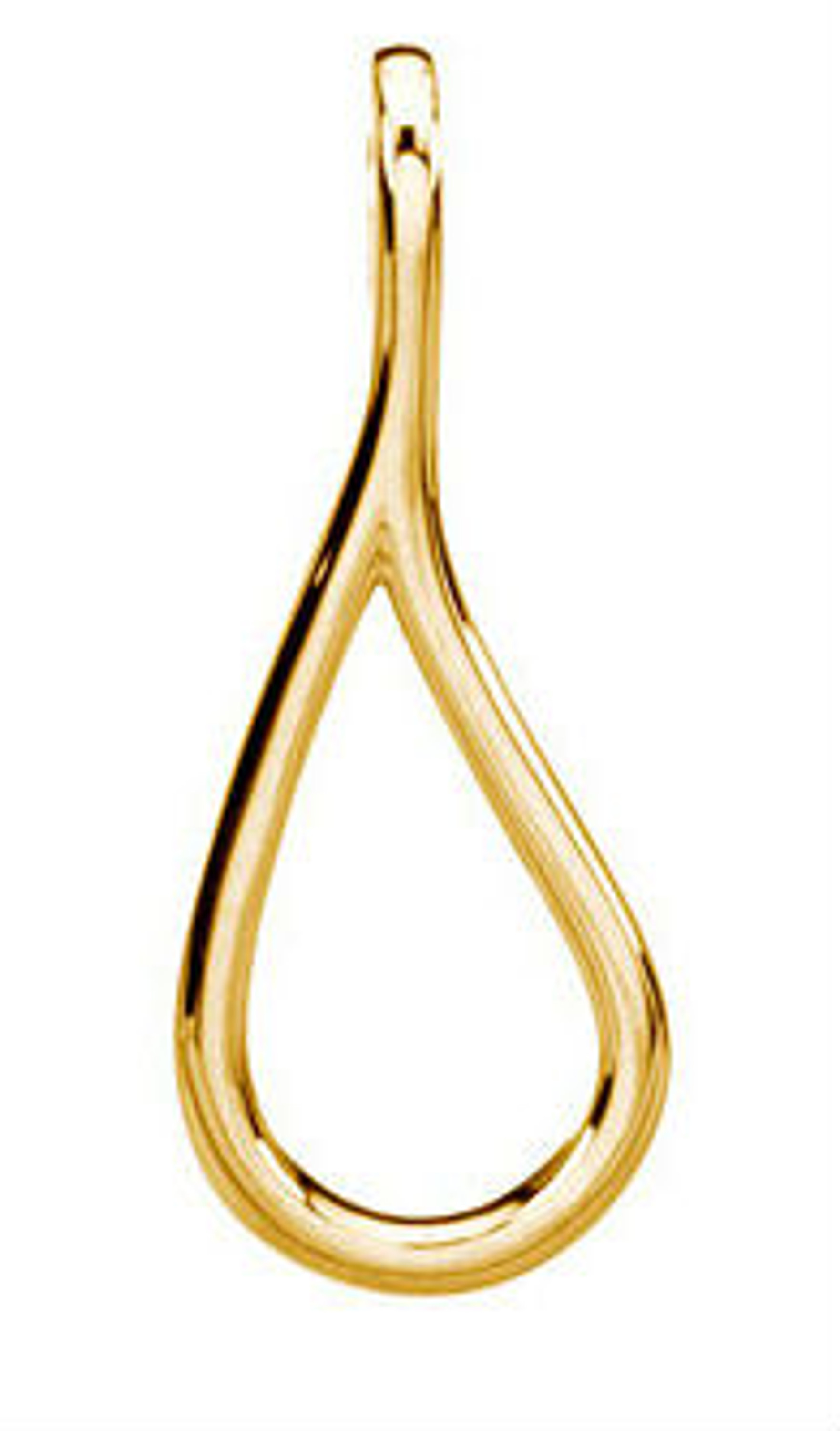 14k Yellow Gold The Tears of Christ® Galilee Pendant 33mm x 12.5mm 14k Yellow Gold The Tears of Christ® Galilee Pendant 33mm x 12.5mm
