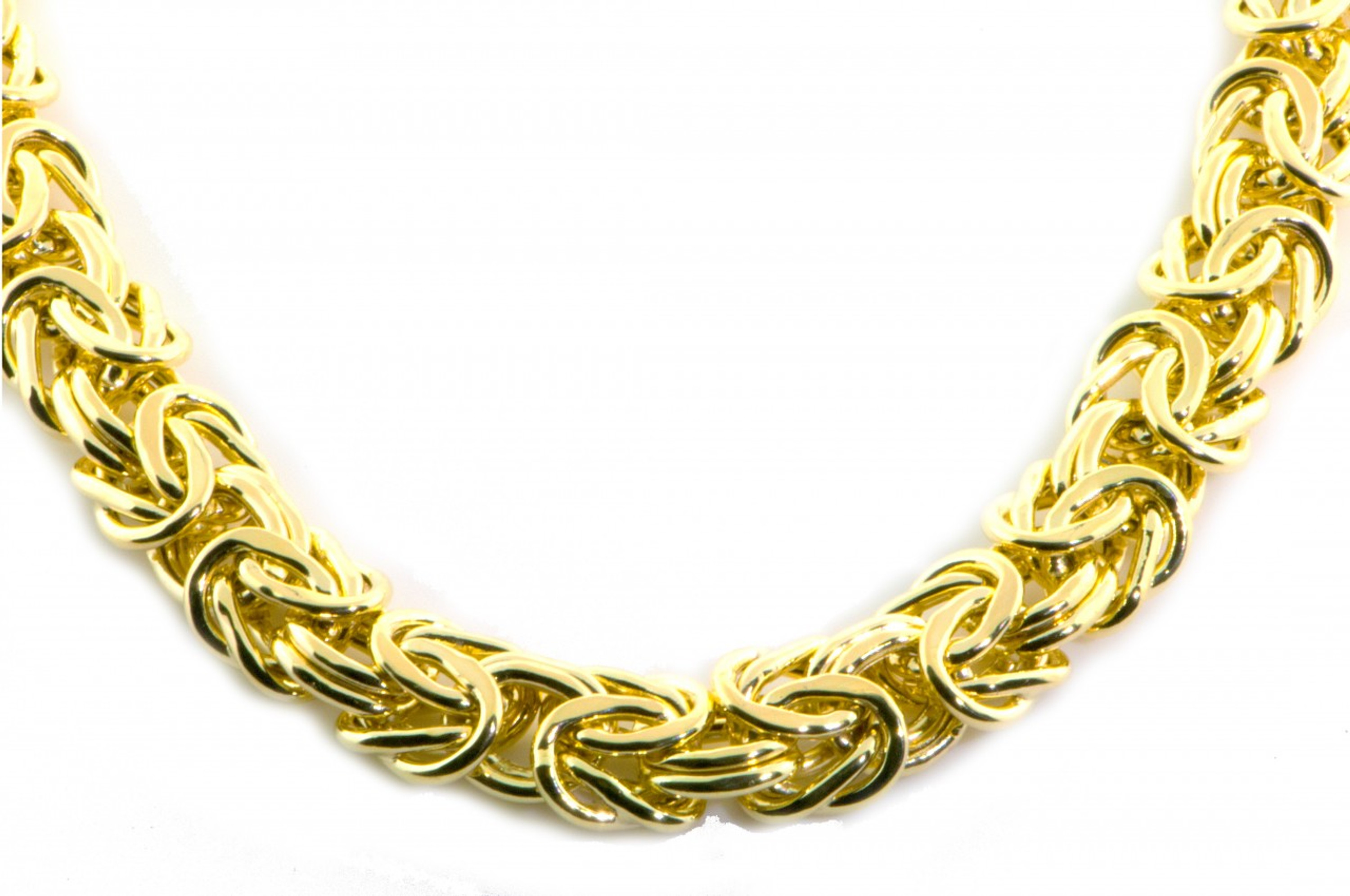 14k Gold 13mm Byzantine Necklace 20 Inches 14k Gold 13mm Byzantine Necklace 20 Inches