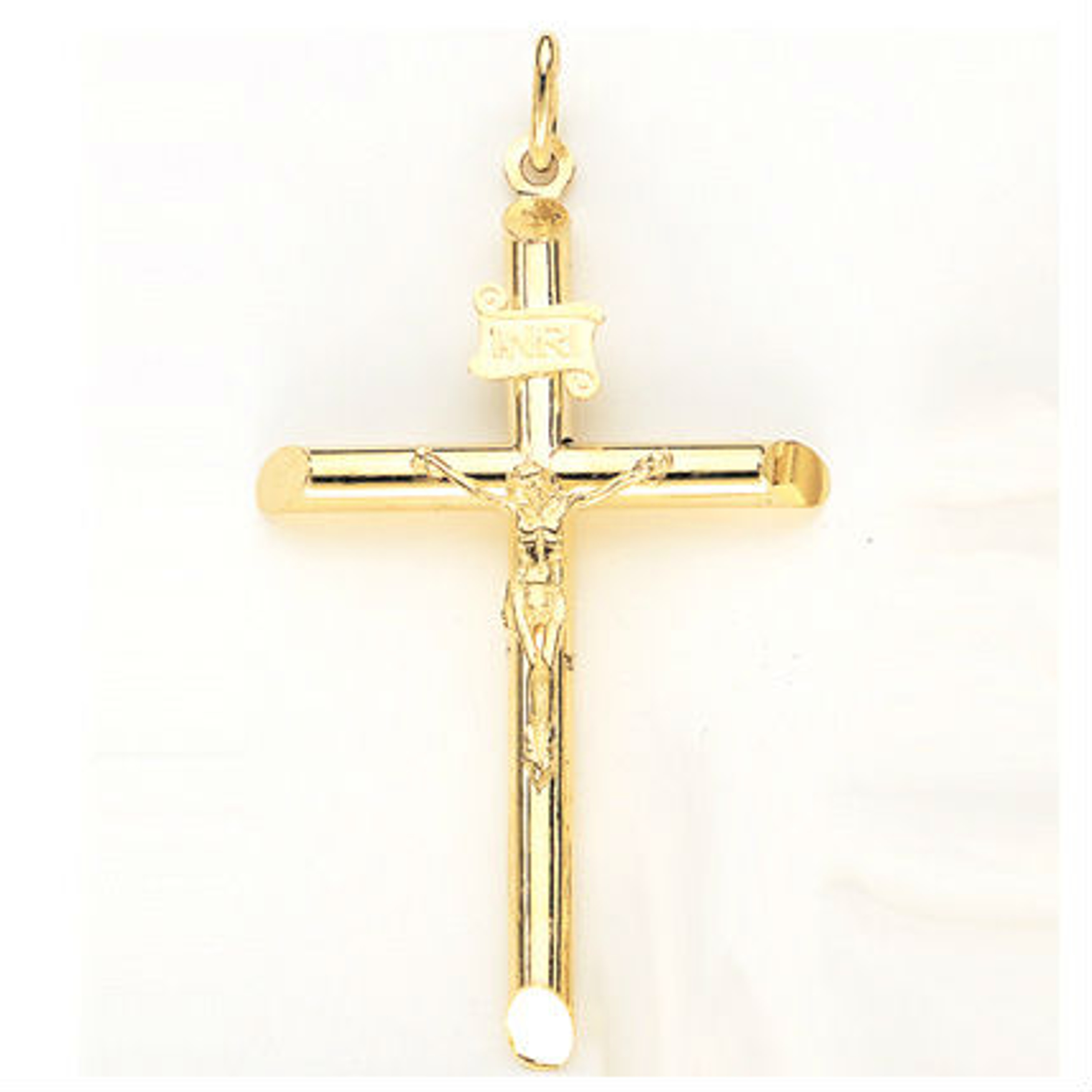 10k Yellow gold Cross Pendants | SARRAF.COM