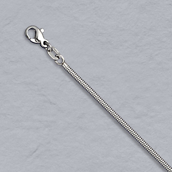 Platinum 950 Snake Chain 1.6mm 16"