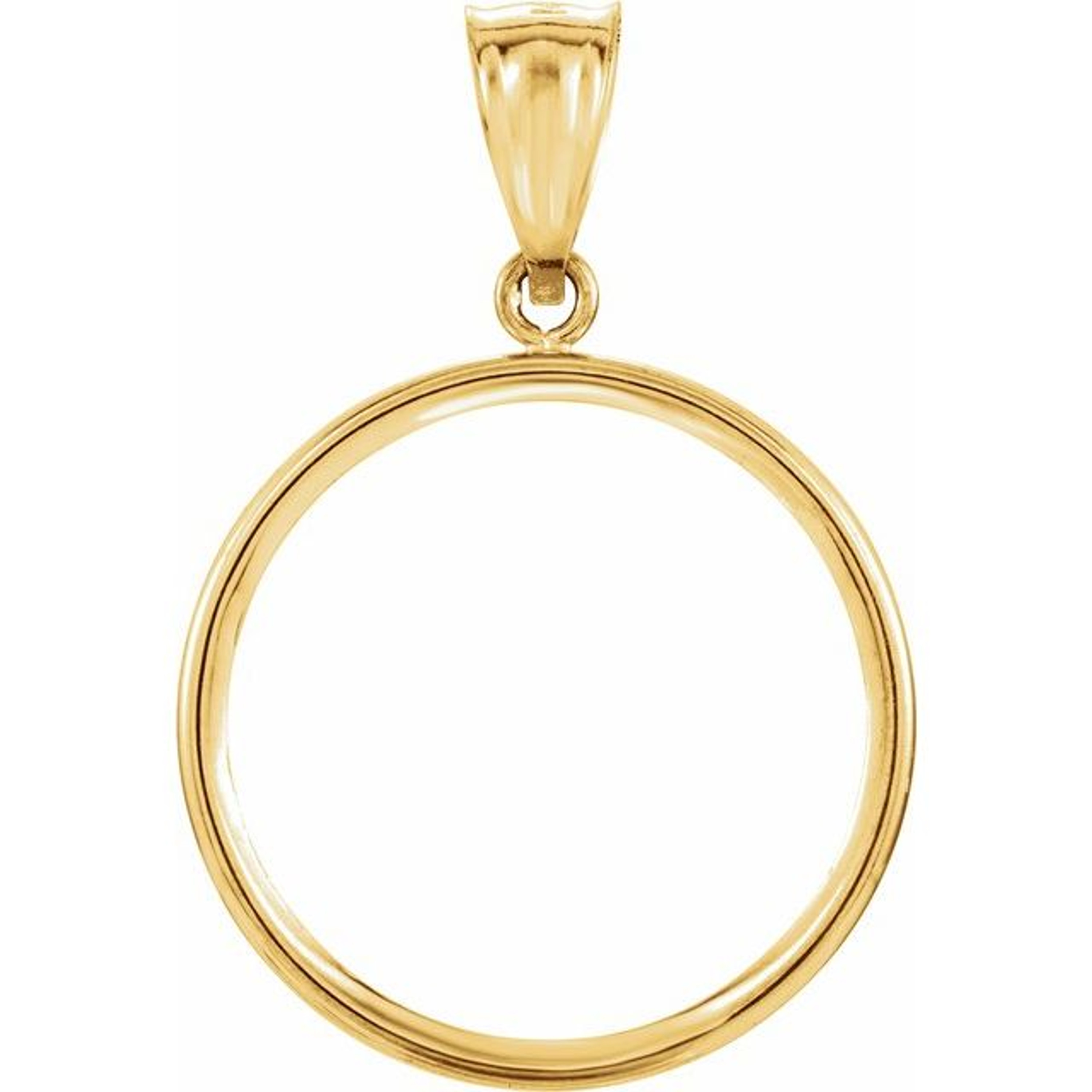 14k Gold $5.00 Dollar Indian Head Coin 4 Prong Bezel 14k Gold $5.00 Dollar Indian Head Coin 4 Prong Bezel