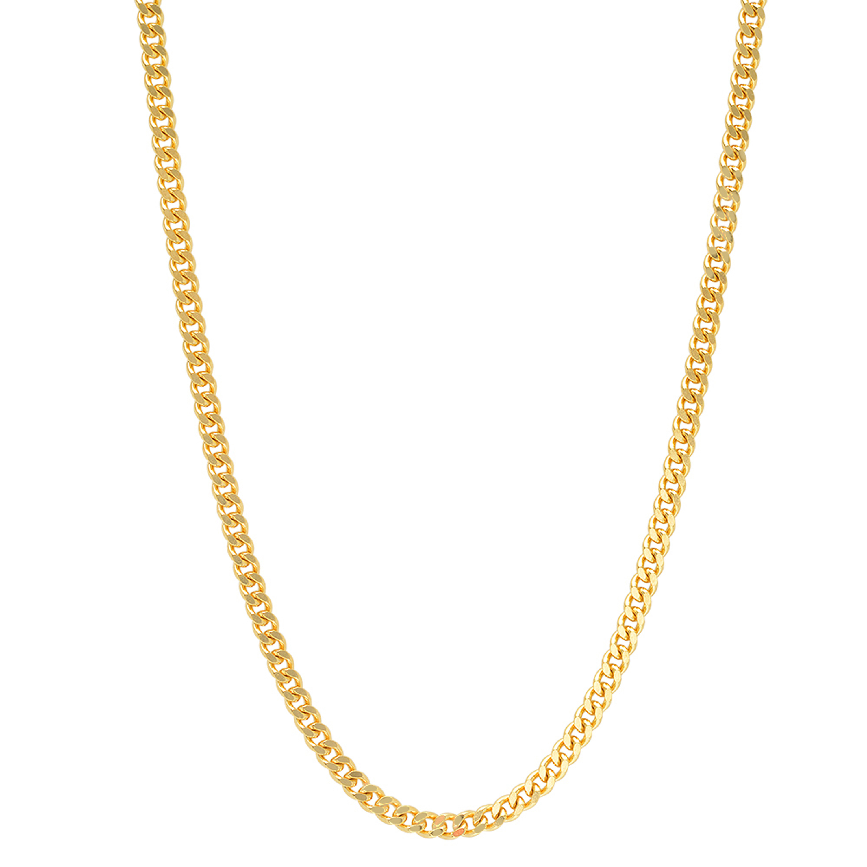 14k Gold 2.4mm Cable Chain 26 Inches 14k Gold 2.4mm Cable Chain 26 Inches
