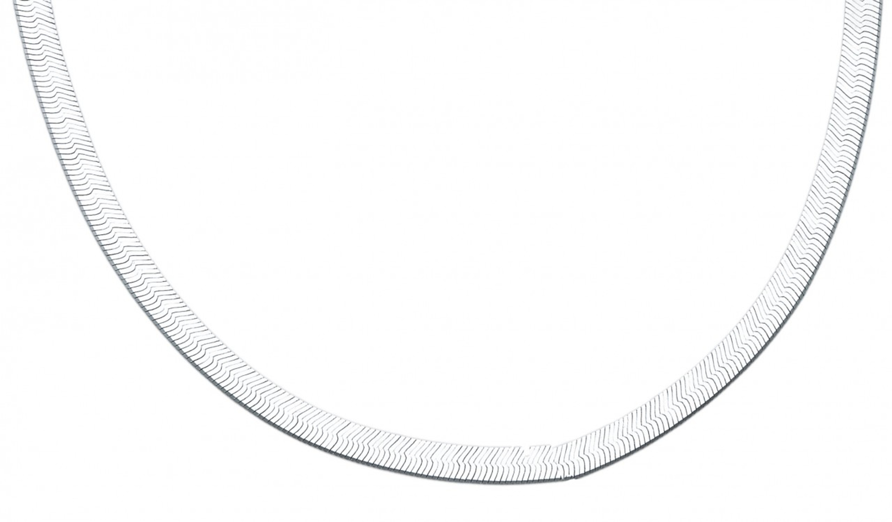 14k White Gold 5.8mm Herringbone Bracelet 8 Inches 14k White Gold 5.8mm Herringbone Bracelet 8 Inches