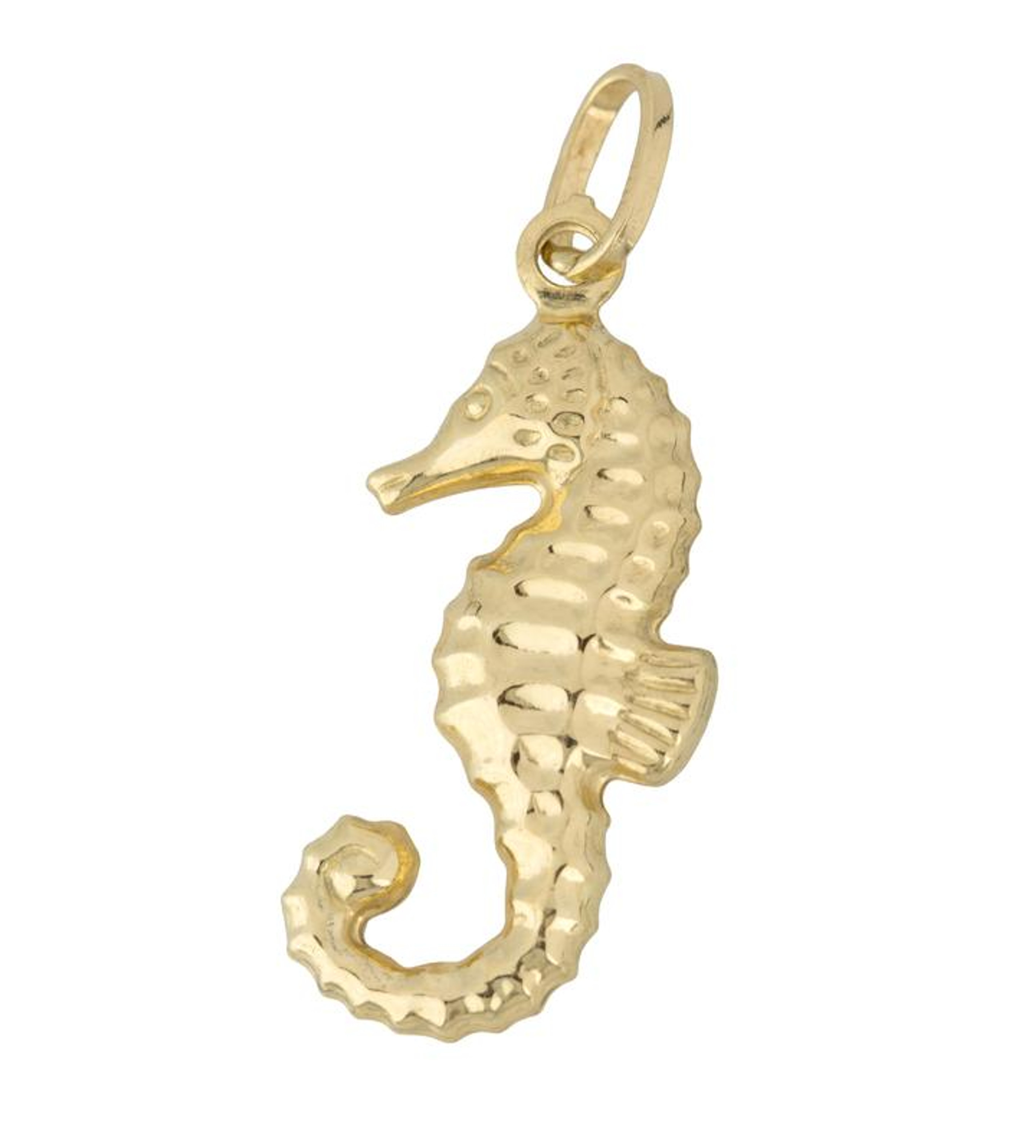 14k Gold Italian Sea Horse Pendant 22.0mm 14k Gold Italian Sea Horse Pendant 22.0mm