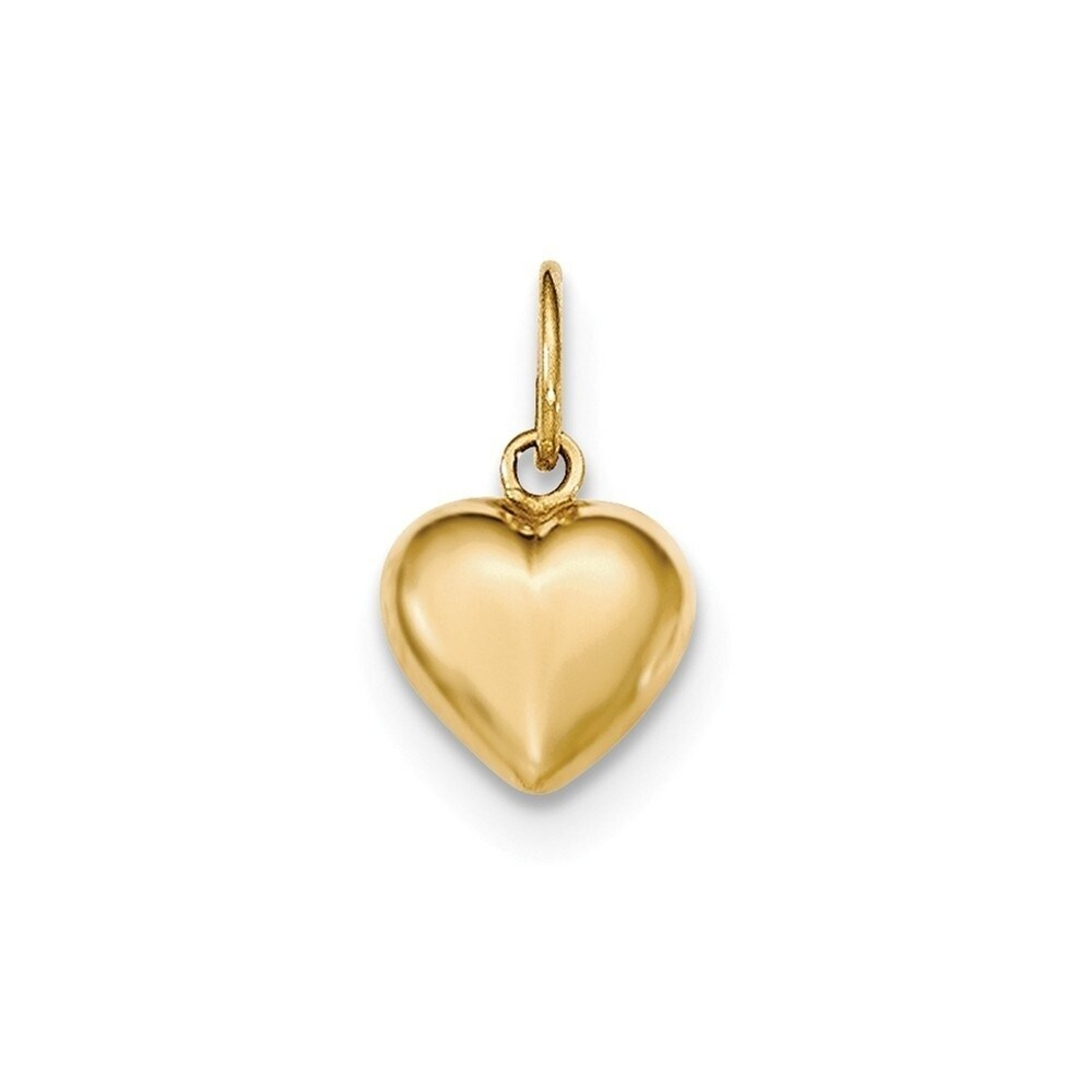 14k Gold 20mm Italian Heart Pendant 14k Gold 20mm Italian Heart Pendant