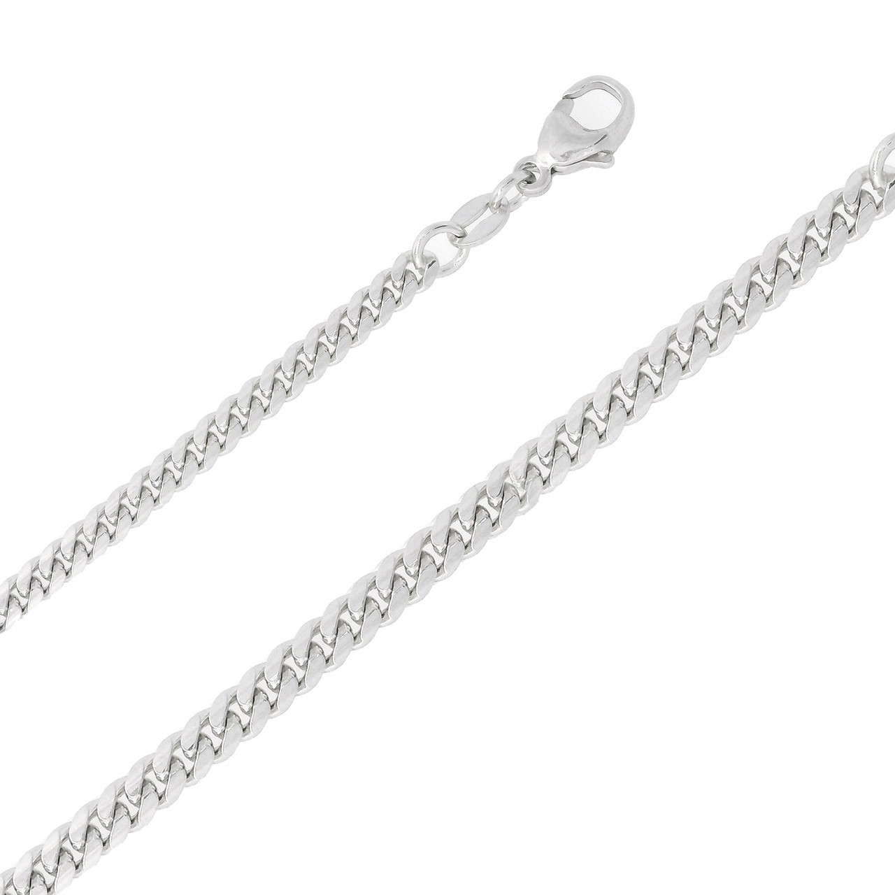 Platinum 950  Miami Cuban Chain 3mm 22 Inches