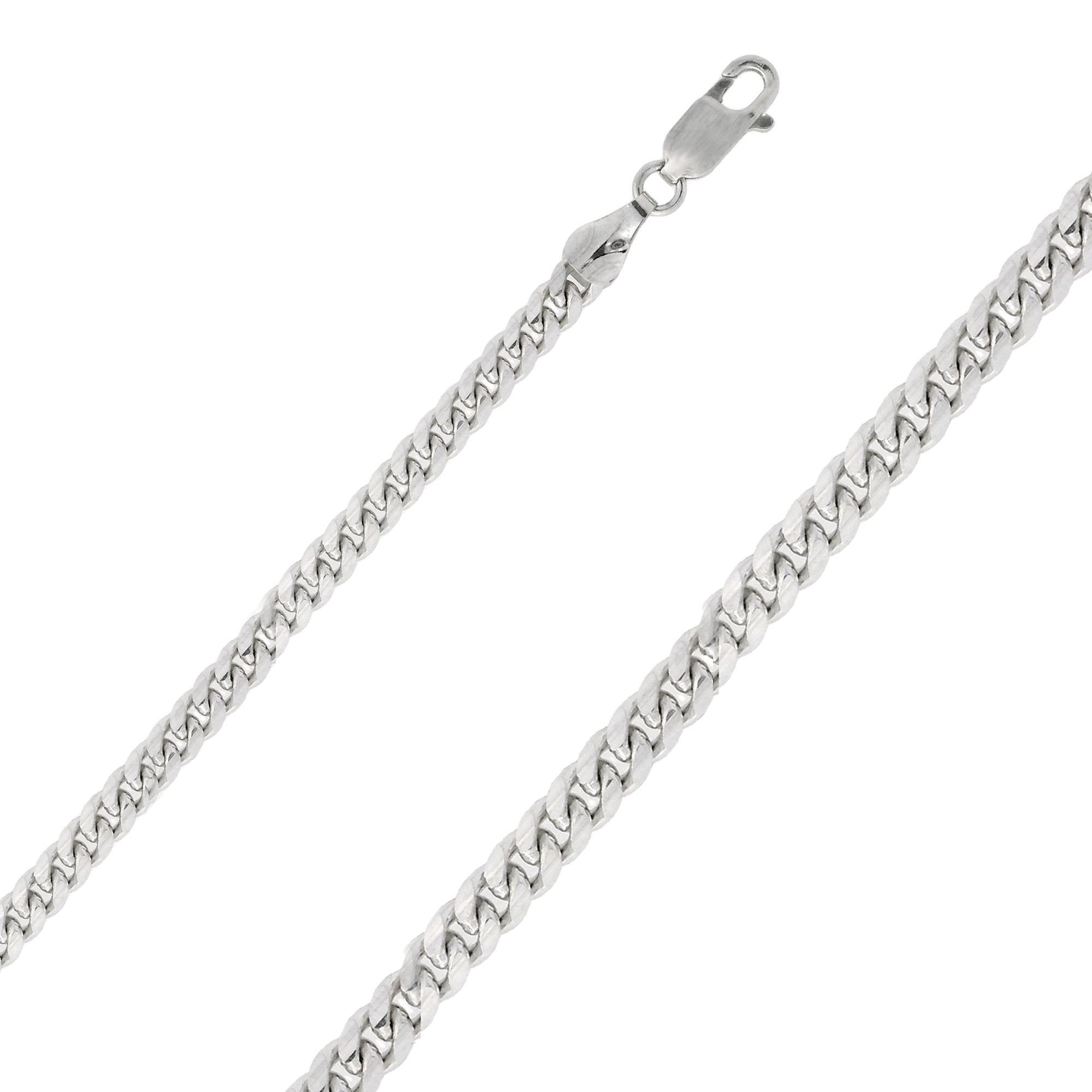 Platinum 950  Miami Cuban Chain 3.5mm 30 Inches