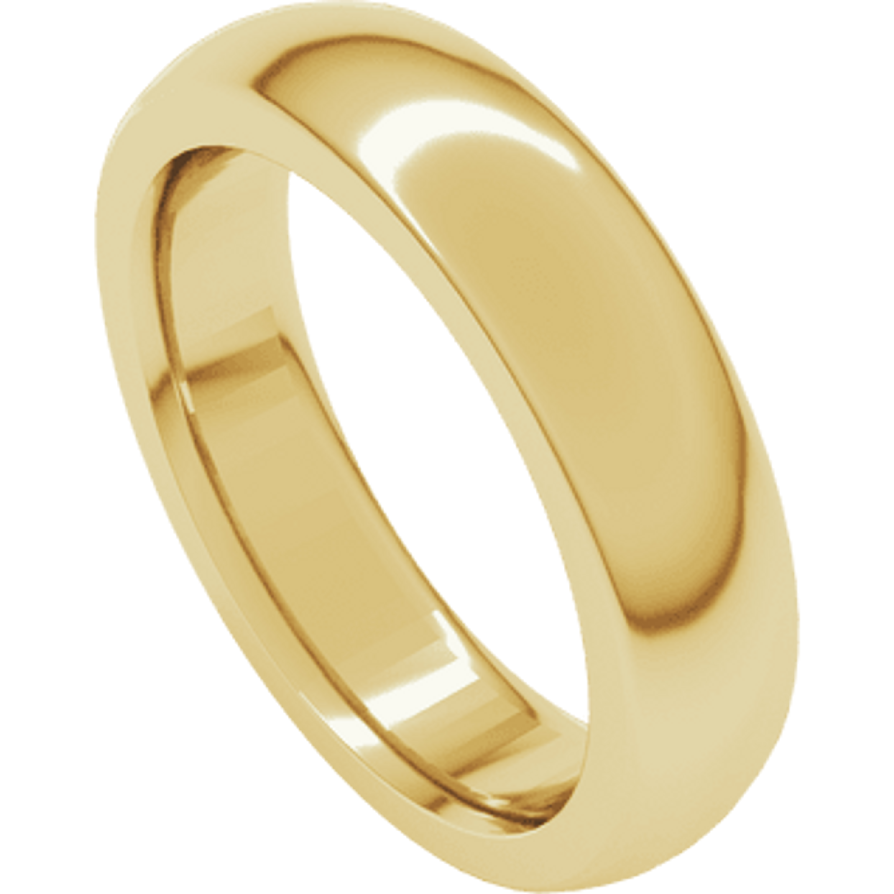18K Yellow Gold 5mm High Polished HEAVY Comfort fit Wedding Band 2.55MM Thick 18K Yellow Gold 5mm High Polished HEAVY Comfort fit Wedding Band 2.55MM Thick