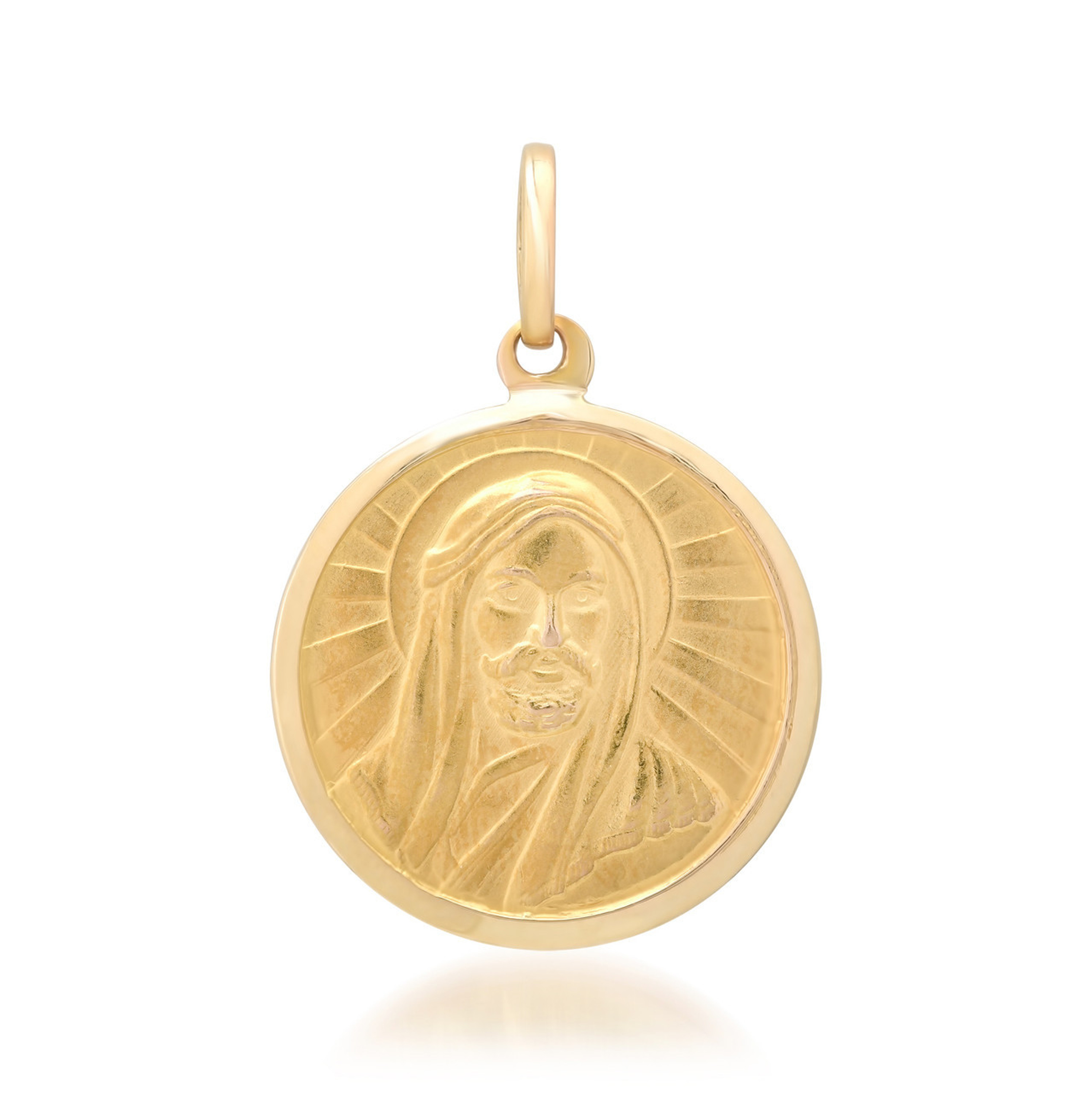 18kt Yellow Gold 23.0 mm Round Prophet Muhammad and Ali Medal 18kt Yellow Gold 23.0 mm Round Prophet Muhammad and Ali Medal