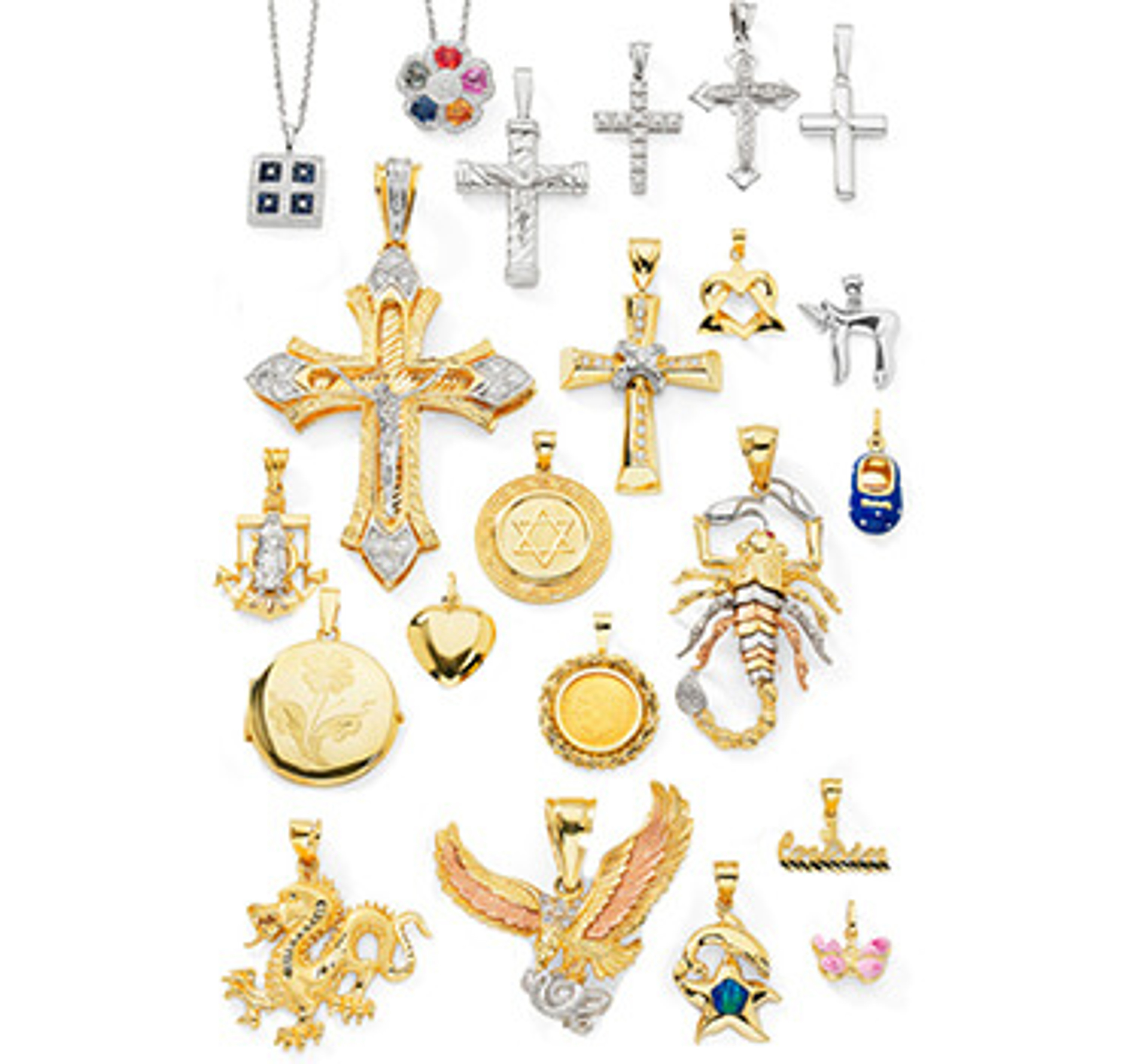 The Virgin Mary and Gold Jewelry