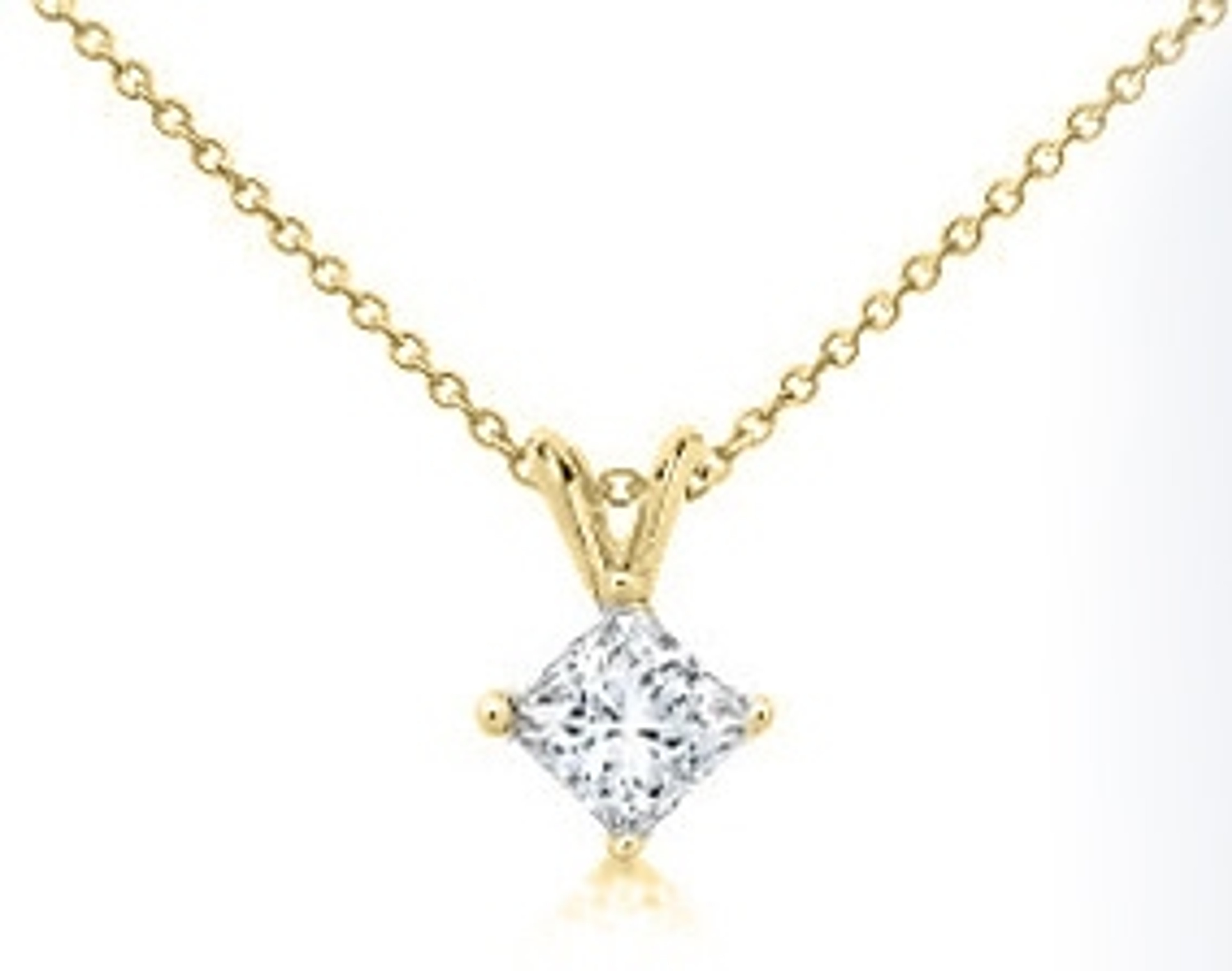 Solitaire Diamond Necklaces