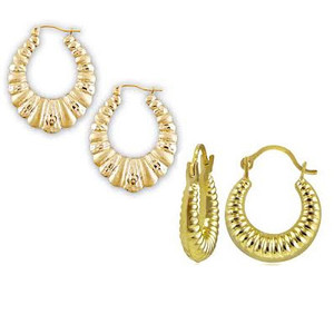 14K Yellow, White, & Rose Gold 1.5MM Polished Half-Hoop Push-Back Stud  Earrings, Gold Hoop Earrings for Women, 14K Gold Stud Earrings, 100% Real  14K Gold, Next Level Jewelry 