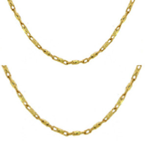 14K Yellow Gold 1mm-10mm Diamond Cut Rope Chain Necklace Bracelet 6"-  30" Hollow