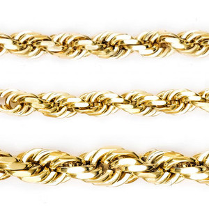 Rope (Solid) Diamond Cut Rope (Solid) Diamond Cut