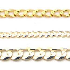 JAXXON 3mm Cuban Link Gold Bracelet | 6.5/7.5