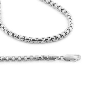18K White Gold Chains and Necklaces 