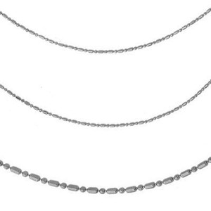 Ball and Bar (diamond cut) Ball and Bar (diamond cut)
