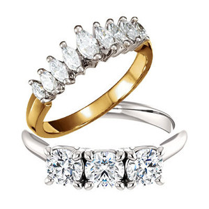 3, 5, 7, 9 and 10 Stone Anniversary Rings 3, 5, 7, 9 and 10 Stone Anniversary Rings