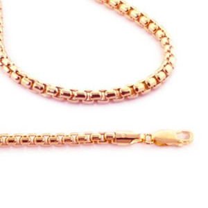 Zales Ladies' 1.2mm Diamond-Cut Bead Chain Necklace in 14K Gold - 18
