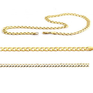 Made in Italy Men's 4.1mm Hollow Franco Snake Chain Necklace in 10K Gold -  26