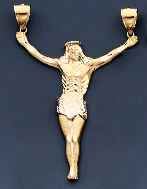 Jesus Pendant Pendants 14k Yellow gold 