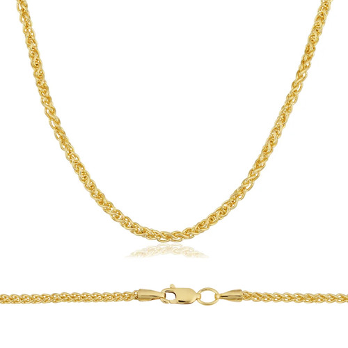Chains 14k Yellow gold Wheat (Spiga 