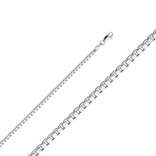 Box Chains 18k White Gold Box Chains 