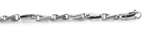 Sterling Silver "Nickel Free" 3.8mm Hand Made Chain 22