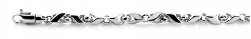 Sterling Silver "Nickel Free" Hand Made Modern Chain 4.2mm 20
