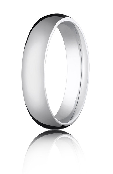 5mm  950 Platinum Comfort Fit Wedding Band