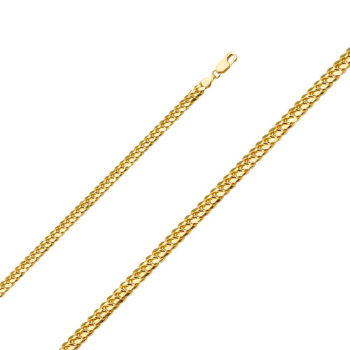 14k Yellow Gold Miami Cuban Chain 4.0mm 26 Inches