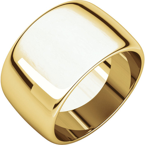 Mens 18K Yellow Gold 2mm Traditional Dome Oval Wedding Band Ring Mens 18K Yellow Gold 2mm Traditional Dome Oval Wedding Band Ring