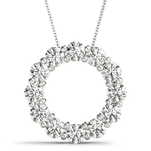 Circle of Love Pendants Diamonds Circle 