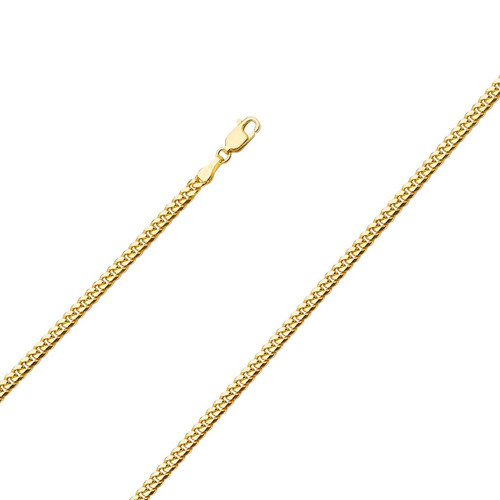 18k Yellow Gold Miami Cuban Chain 3.0mm 24 Inches