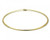 14k Gold 4mm Domed Omega Necklace 20 Inches