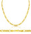 14k Gold 4.6mm Figaro Chain 20 Inches