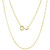 14k Gold 1.3mm Figaro Chain 20 Inches