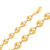 14K Yellow Gold 13mm Puffed Anchor Bracelet 9 Inches