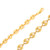14k Gold 8mm Puffed Anchor Chain 22 Inches
