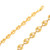 14k Gold 7.5mm Puffed Anchor Chain 30 Inches