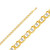 14k Gold 3mm Fancy Mariner Chain 20 Inches