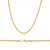 14K Yellow Gold 2.5mm Spiga (Wheat) Chain 30 Inches