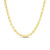 14k Gold 3.3mm Marquis Link Chain 18 Inches