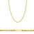 14k Gold 2mm Italian Diamond Cut Rope Chain 18 Inches