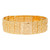 14k Gold 23mm Nugget Id Bracelet 8 Inches