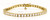 14k Gold  5.75 Ct. Round Cz Tennis Bracelet
