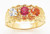 14k Gold 7mm Mother's Ring Band