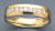 14k Gold 5mm Cubic Zirconia Wedding Band