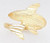 14k Gold Ladies Diamond Cut Dolphin Ring