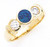 14k Gold 8mm Ladies Genuine Opal Ring